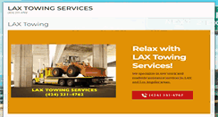 Desktop Screenshot of laxtowing.info